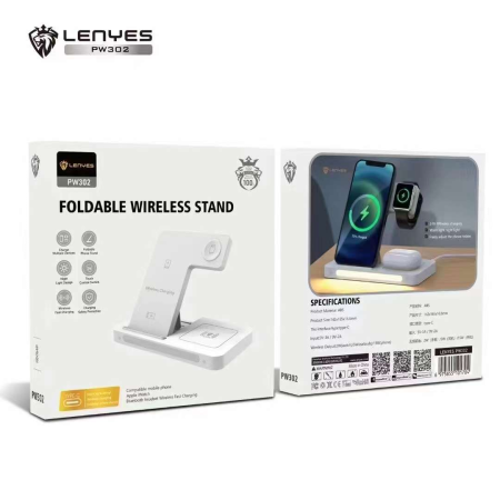 LENYES FOLDABLE WIRELESS STAND PW302 PRO